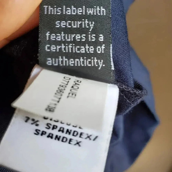 Diane Von Furstenberg Raquel Navy Blue Dress P - Picture 6 of 6